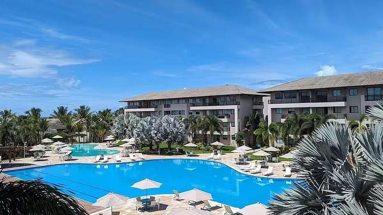 Bangalô Pé na Areia com Piscina Privativa