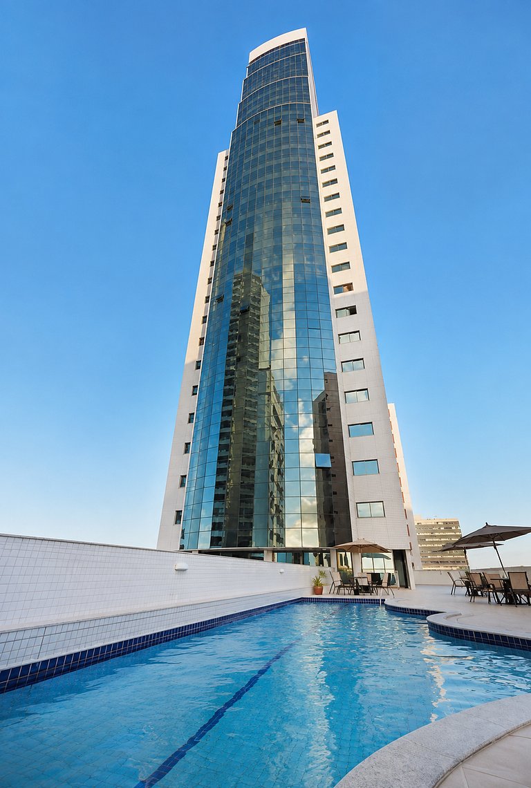 Flat de Luxo Beira Mar - Beach Class Executive 607