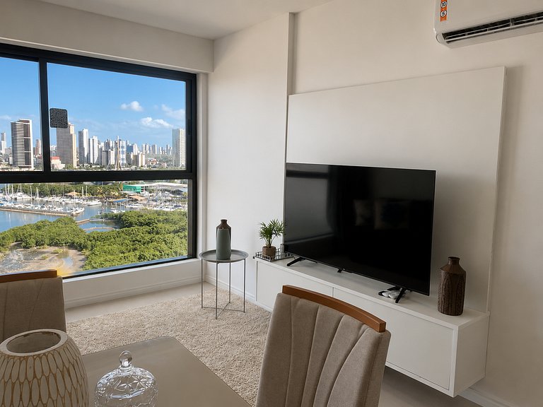 Apartamento em Recife Vista MAR - Cais 1409