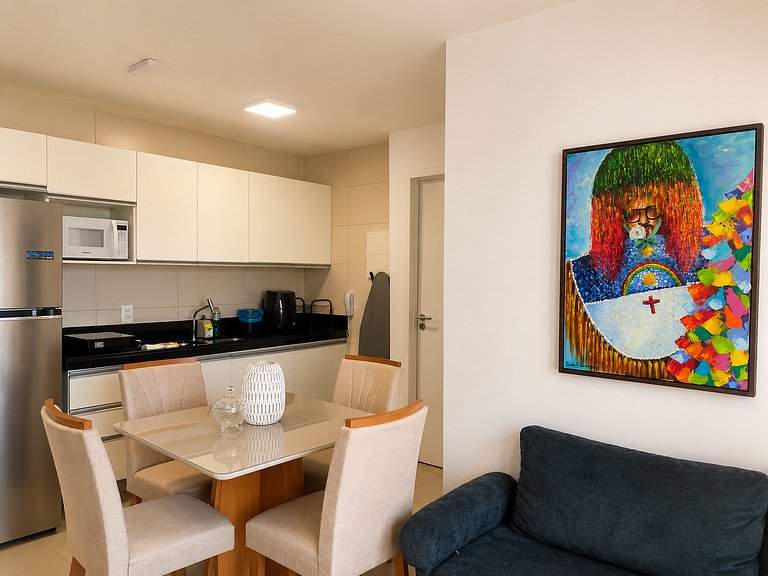 Apartamento em Recife Vista MAR - Cais 1409