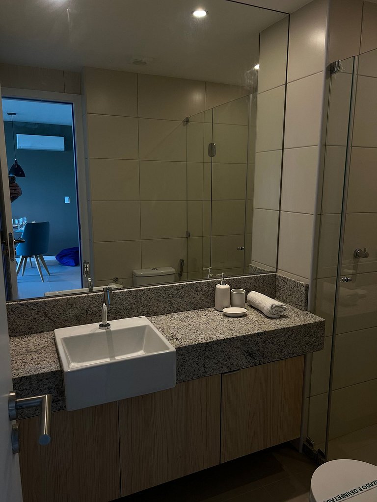 Apartamento em Recife Vista MAR - Cais 1308