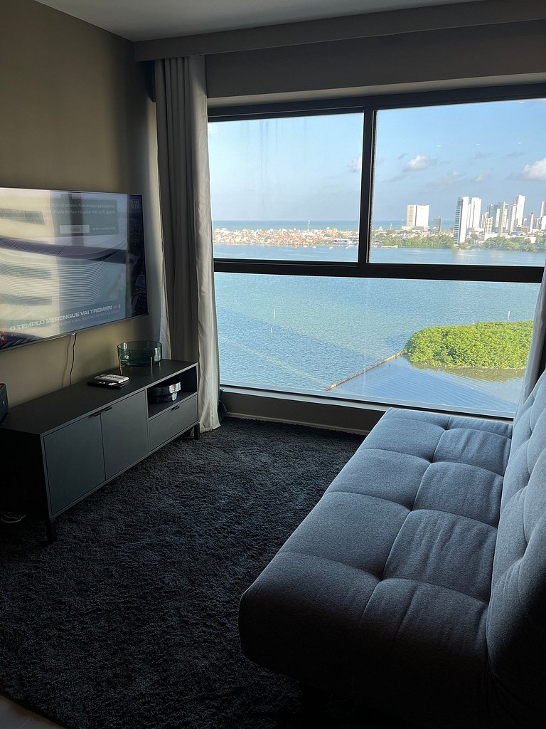 Apartamento em Recife Vista MAR - Cais 1308