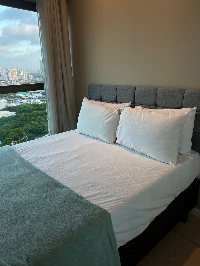 Apartamento em Recife Vista MAR - Cais 1508