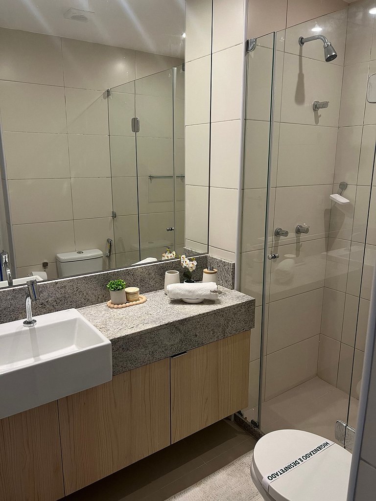Apartamento em Recife Vista MAR - Cais 1508