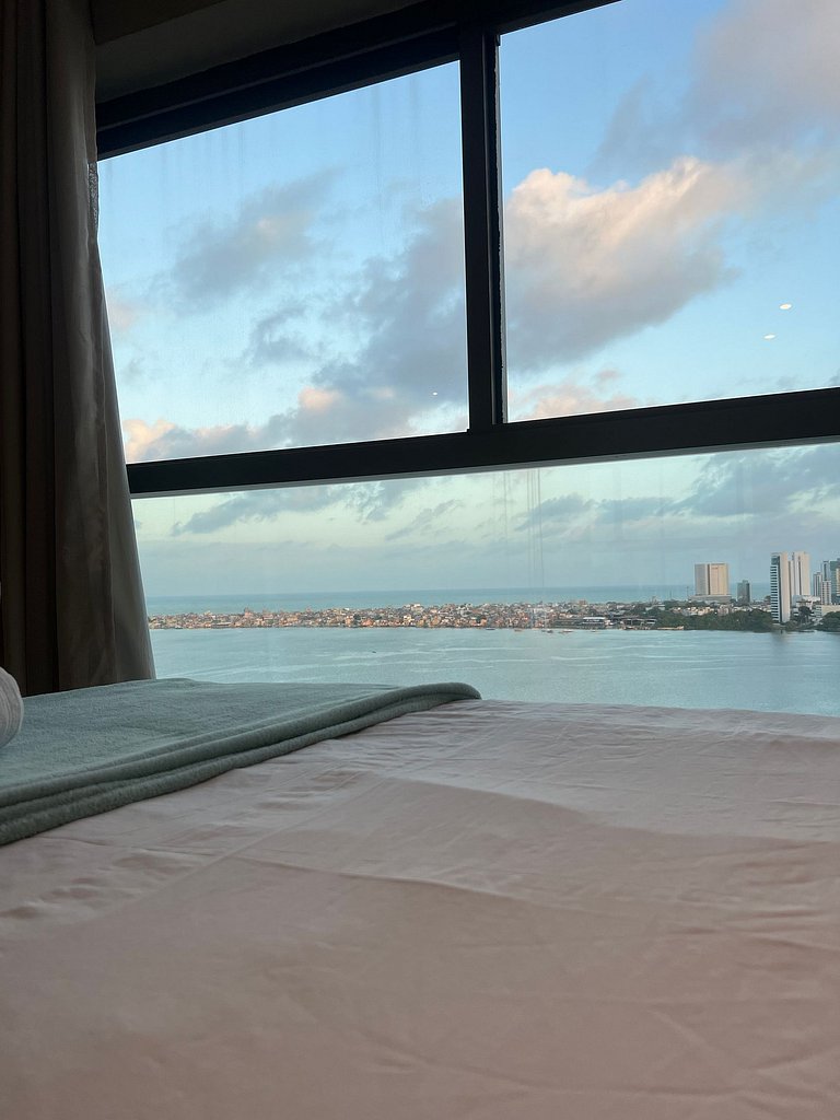 Apartamento em Recife Vista MAR - Cais 1508