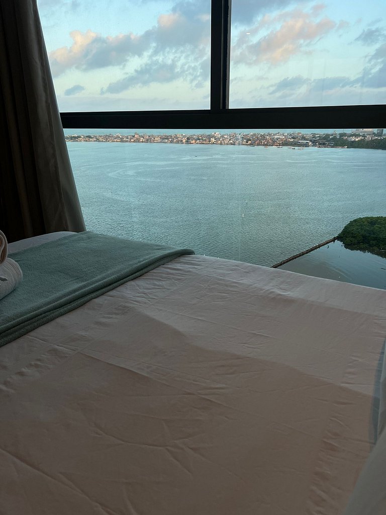 Apartamento em Recife Vista MAR - Cais 1508