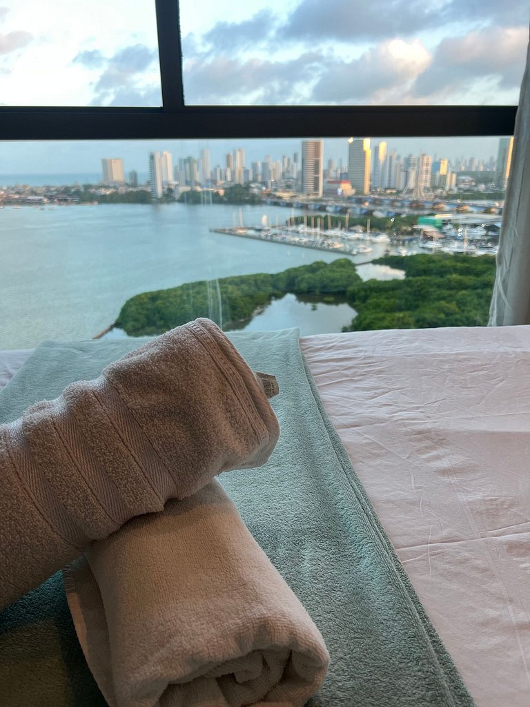 Apartamento em Recife Vista MAR - Cais 1508