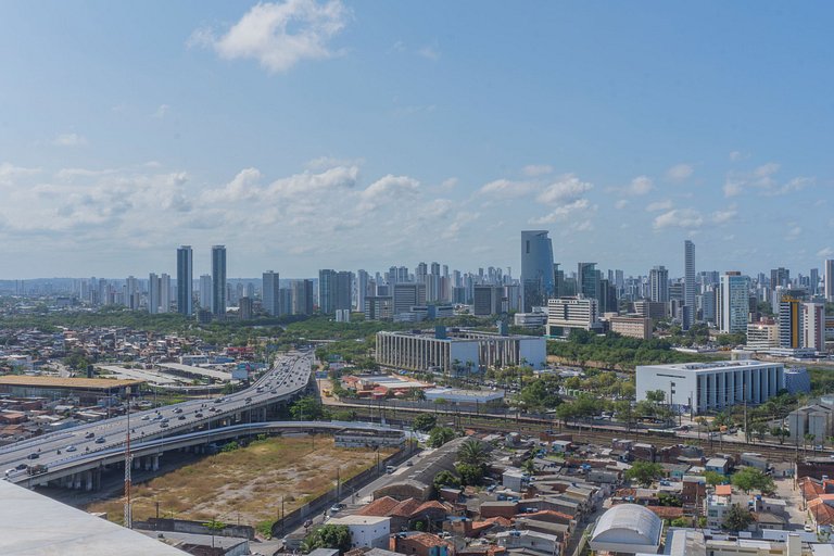 Apartamento em Recife Vista MAR - Cais 1508