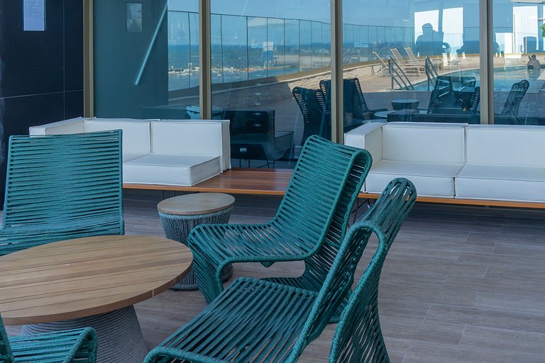 Apartamento em Recife Vista MAR - Cais 1508