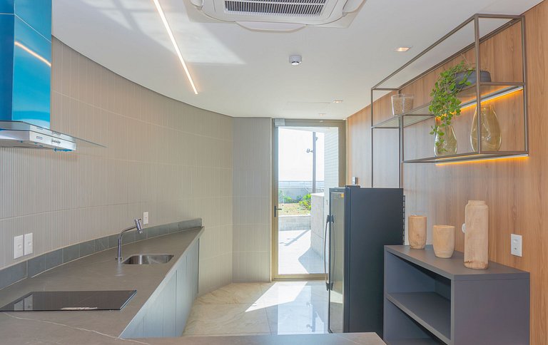 Apartamento em Recife Vista MAR - Cais 1508