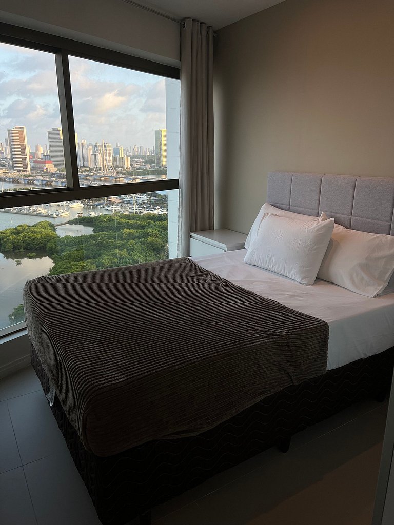 Apartamento em Recife Vista MAR - Cais 1506