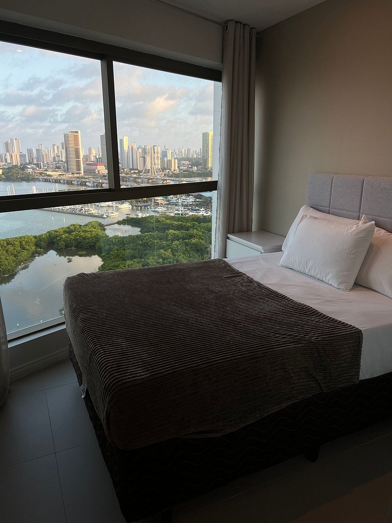 Apartamento em Recife Vista MAR - Cais 1506