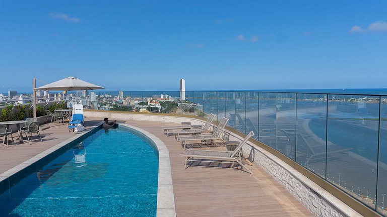 Apartamento em Recife Vista MAR - Cais 1506
