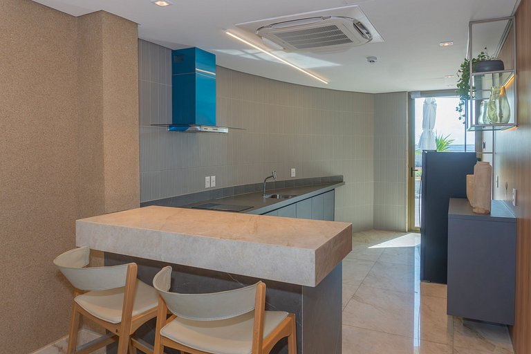 Apartamento em Recife Vista MAR - Cais 1506