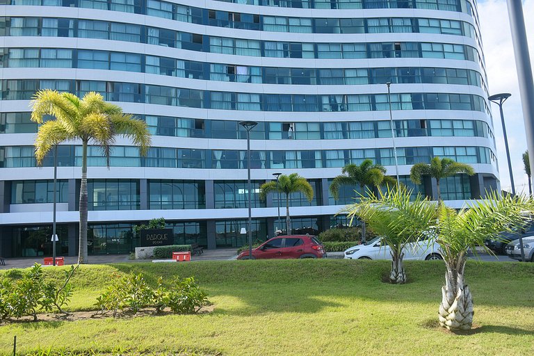 Vista mar - Flat Parque do Cais 1210